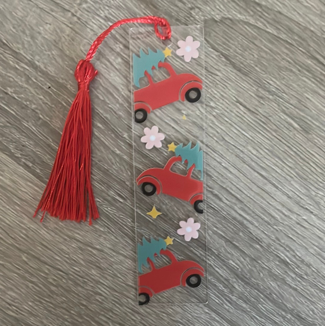 Christmas Truck Bookmark