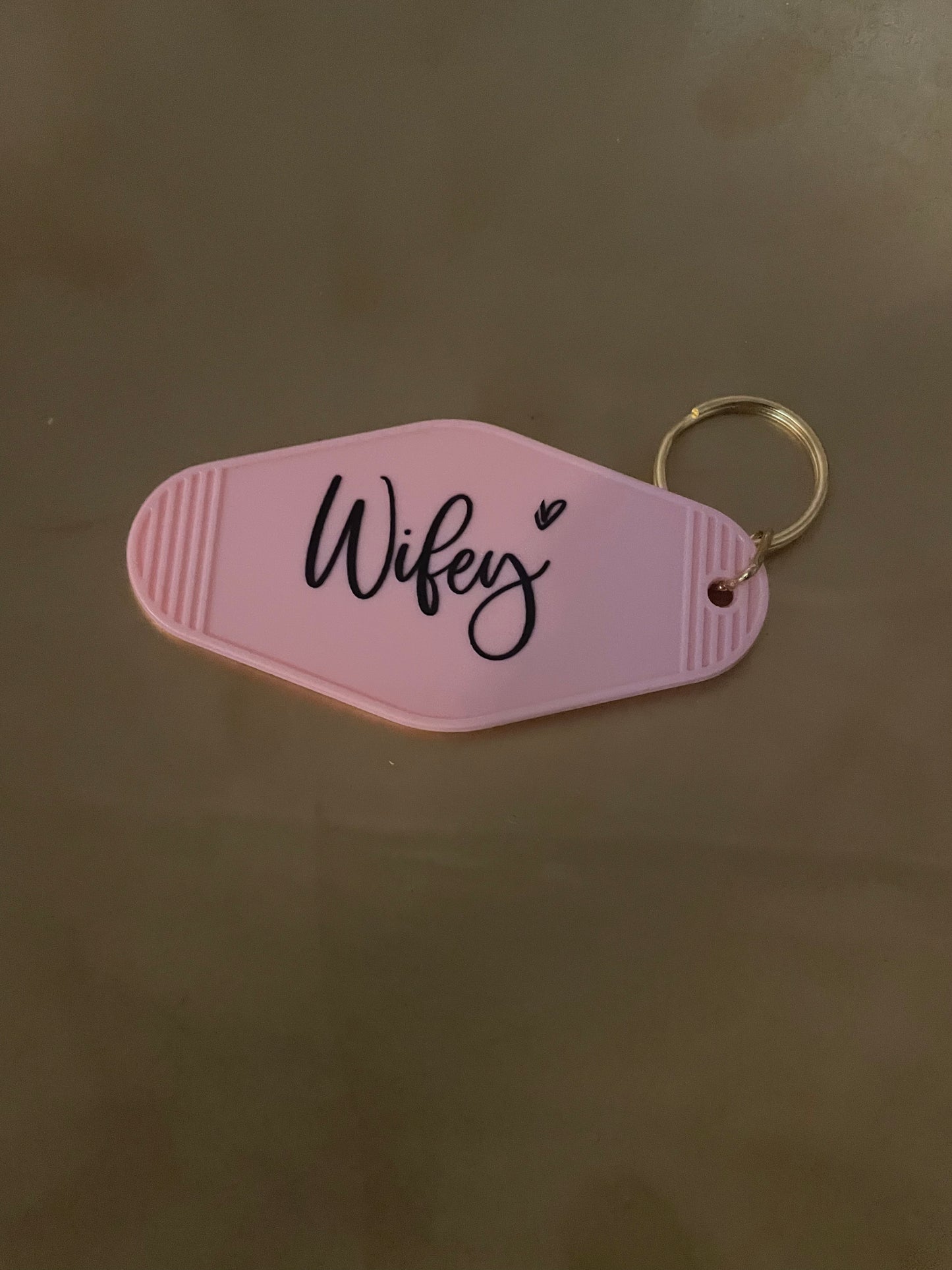 Motel Key Chain